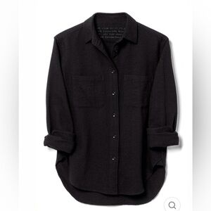 Elegant Black Button-Down Shirt